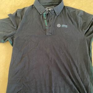 MEN'S MERCEDES AMG FORMULA ONE POLO SHRIT - SZ L